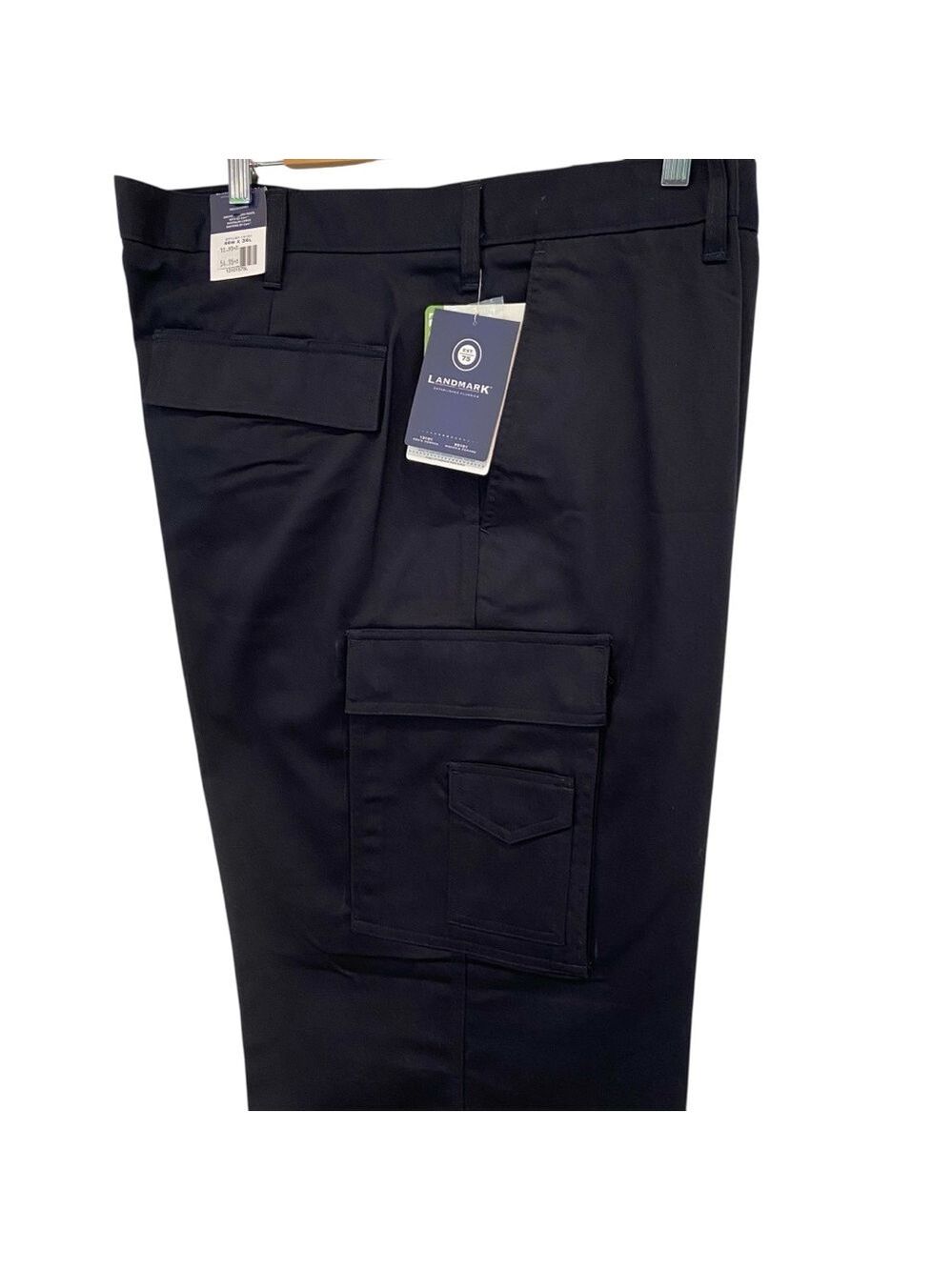 Landmark east 75 Navy blue workwear unisex style 13101 Ez care plus size 46 long